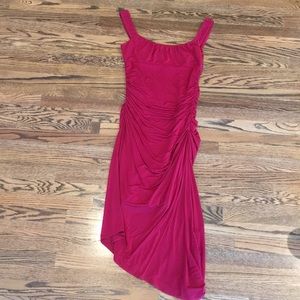 Vintage BCBG Red Dress, S